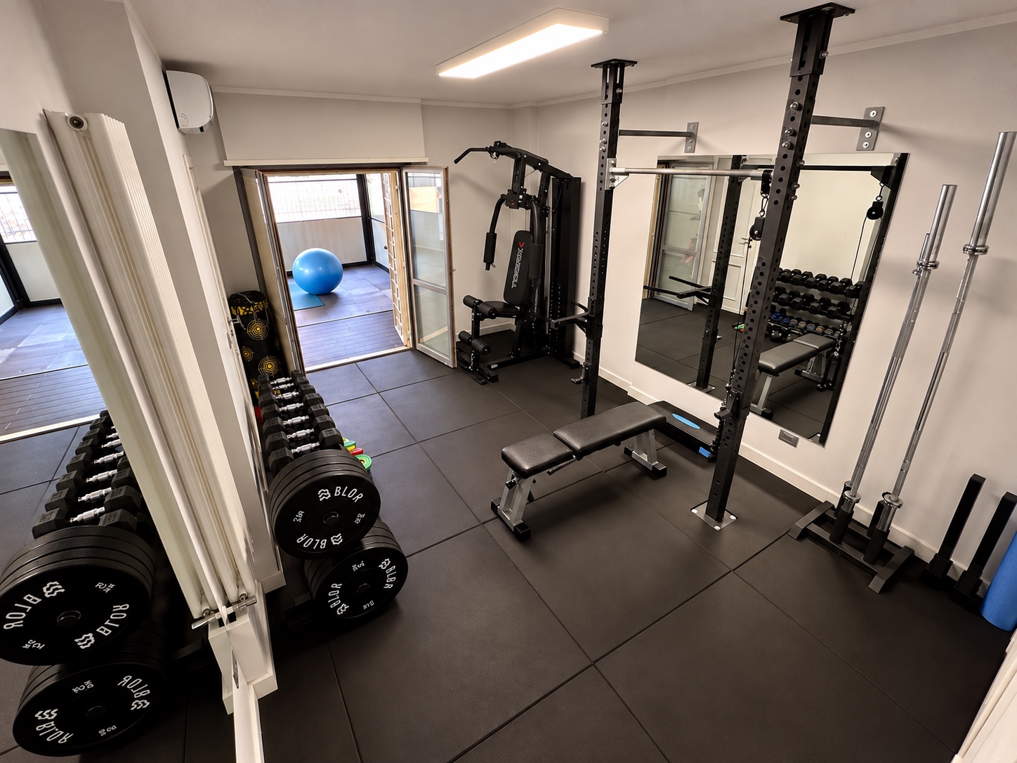 Sala pesi privata dello studio Energia in Movimento